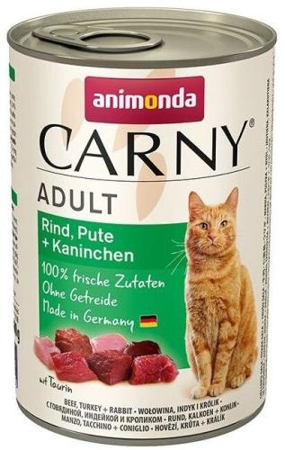 Animonda Carny Cat Hovězí/Krůta/Králík - 400g