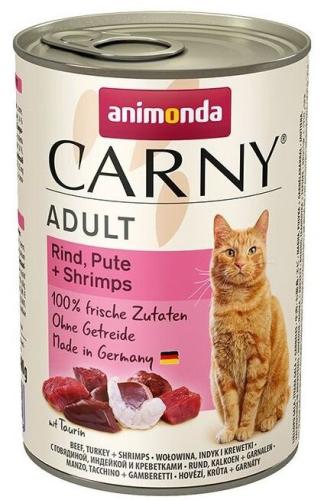 Animonda Carny Cat Hovězí/Krůta/Krevety - 400g