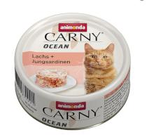ANIMONDA cat konzerva CARNY OCEAN losos/sardinky