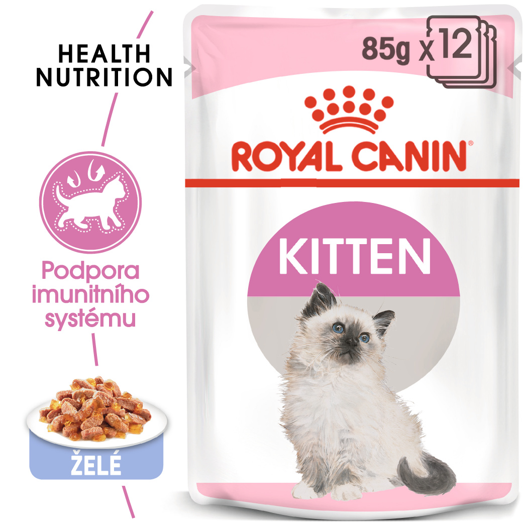 Royal Canin Kitten Instinctive Jelly - kapsička pro koťata v želé