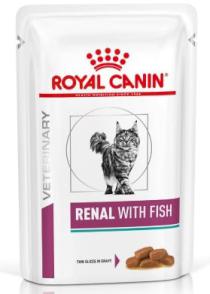 Royal Canin Veterinary Diet Cat RENAL with FISH kapsa