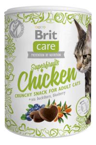 BRIT CARE cat SNACK  SUPERFRUITS CHICKEN