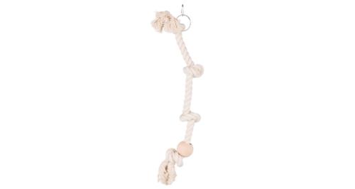 Trixie Závěsné Bavlněné Lano Se Třemi Uzly - 60cm/23mm