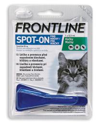 Antiparazitní spot-on FRONTLINE pro kočky