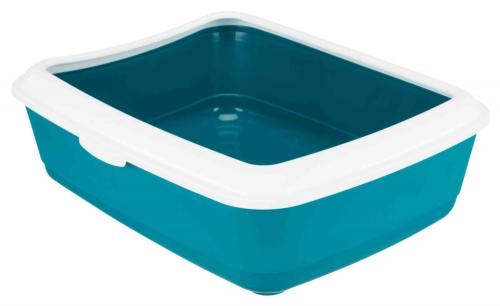 Trixie WC Classic s Okrajem 37x15x47 cm - Petrolejová/bílá