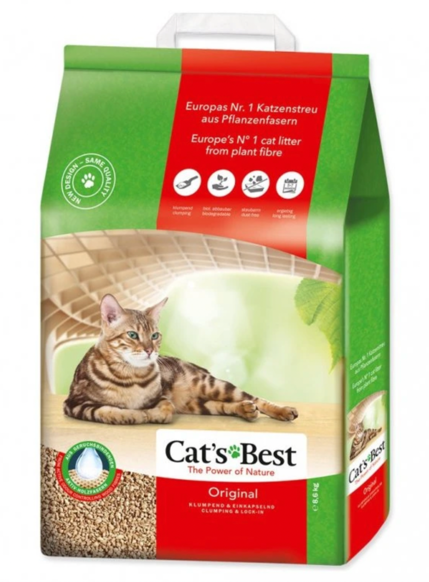 Cat's Best Original Kočkolit - 20l / 9kg