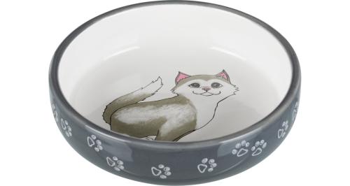 Trixie Keramická Miska Pro Krátkonosé Kočky - 0,3l/15cm 
