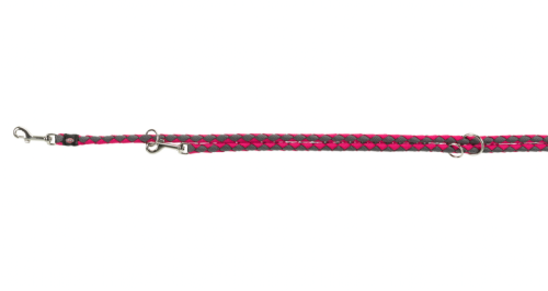 Trixie Vodítko Cavo Prodloužené 1,2cm/2m - Fuchsie/Grafit