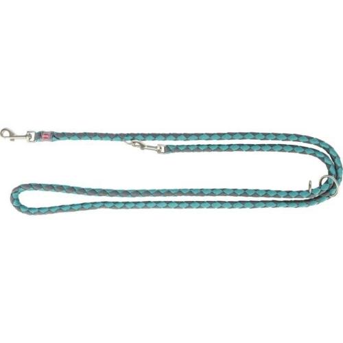 Trixie Vodítko Cavo Prodložené 1,8cm/2m - Aqua/Grafit