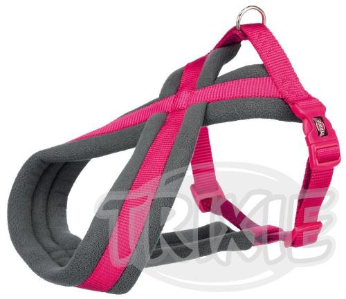 Trixie Postroj Premium Podšitý Fuchsie - S 