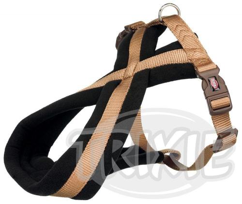 Trixie Postroj Premium Podšitý Karamel - L/XL 